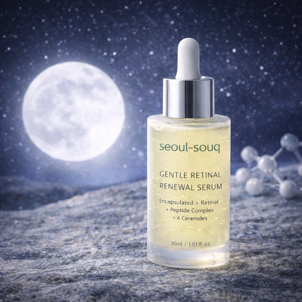 Seoul-souq Gentle Retinal Renewal Serum bottle. Korean  skincare shop online for UAE and GCC.